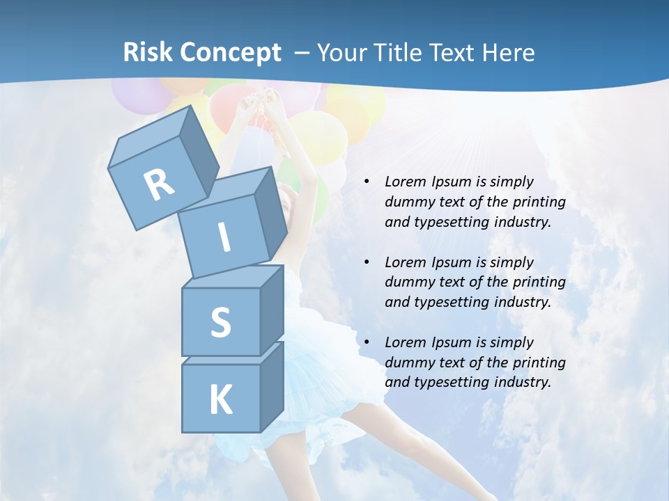 Smile Spring Sky PowerPoint Template