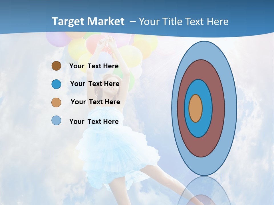 Smile Spring Sky PowerPoint Template