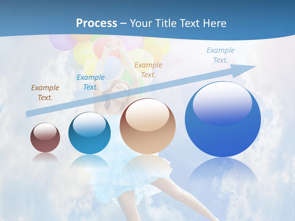 Smile Spring Sky PowerPoint Template