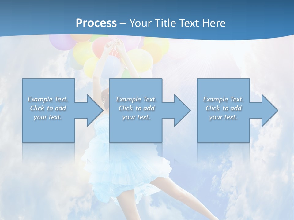 Smile Spring Sky PowerPoint Template