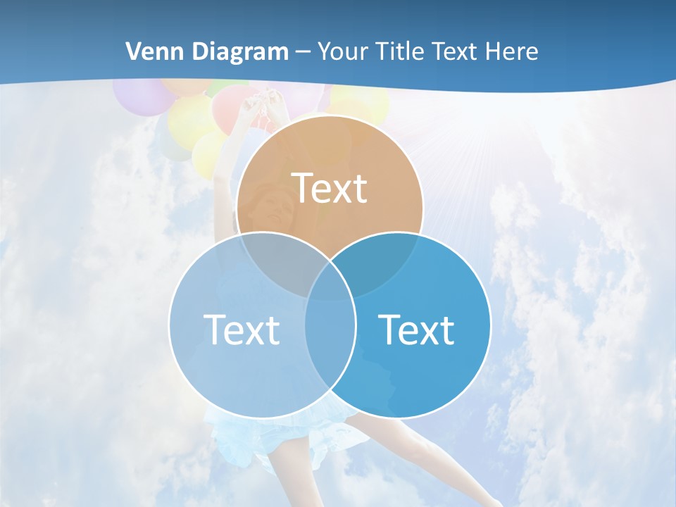 Smile Spring Sky PowerPoint Template