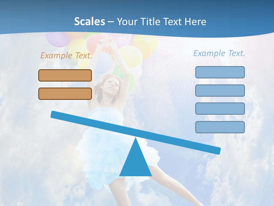 Smile Spring Sky PowerPoint Template