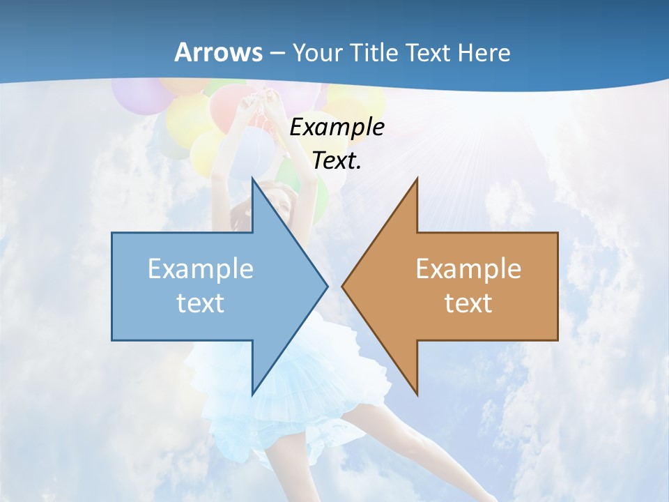 Smile Spring Sky PowerPoint Template