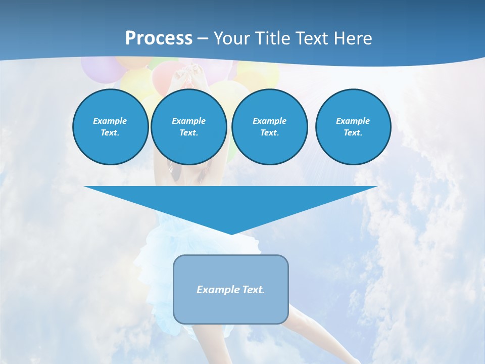 Smile Spring Sky PowerPoint Template