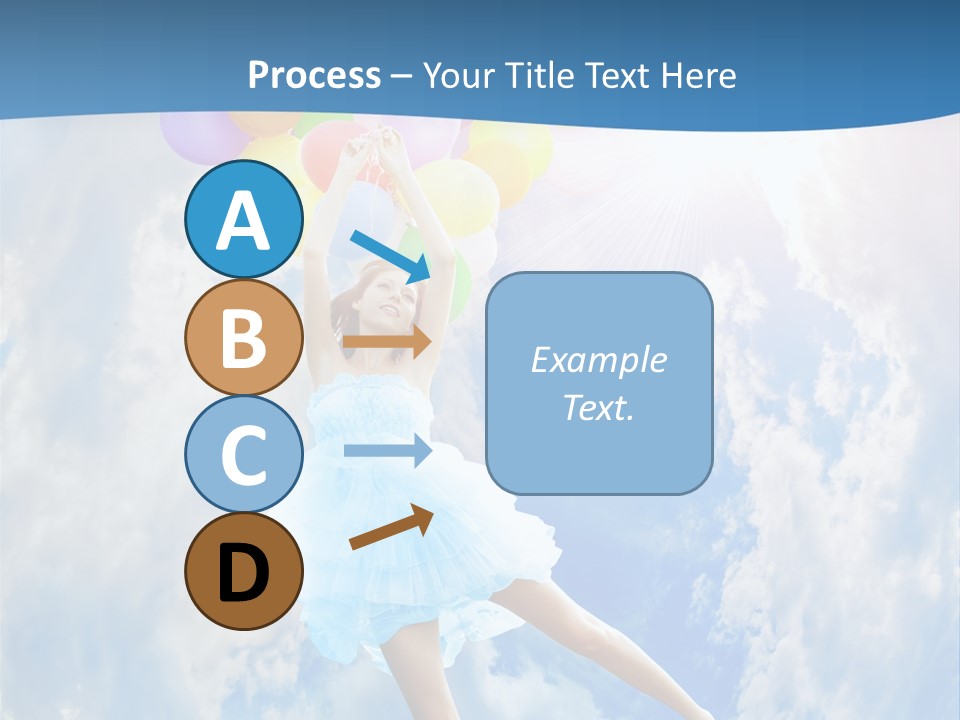 Smile Spring Sky PowerPoint Template