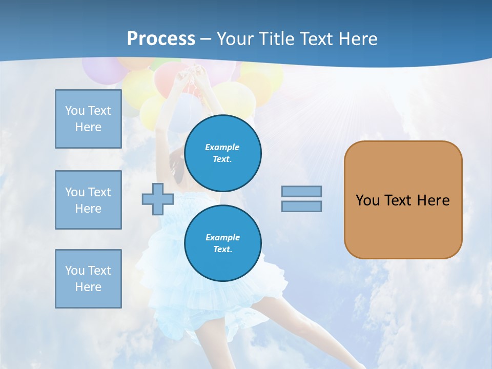 Smile Spring Sky PowerPoint Template