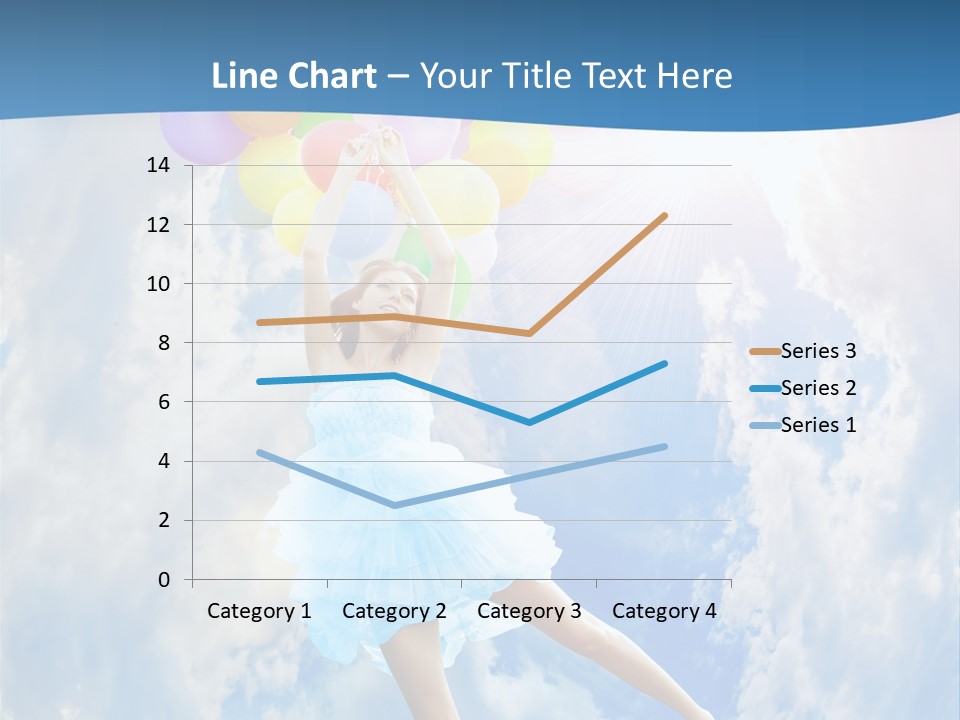 Smile Spring Sky PowerPoint Template