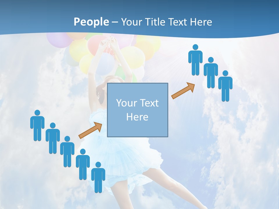 Smile Spring Sky PowerPoint Template