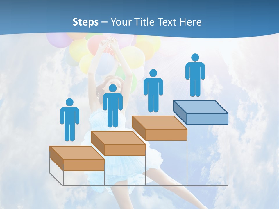Smile Spring Sky PowerPoint Template