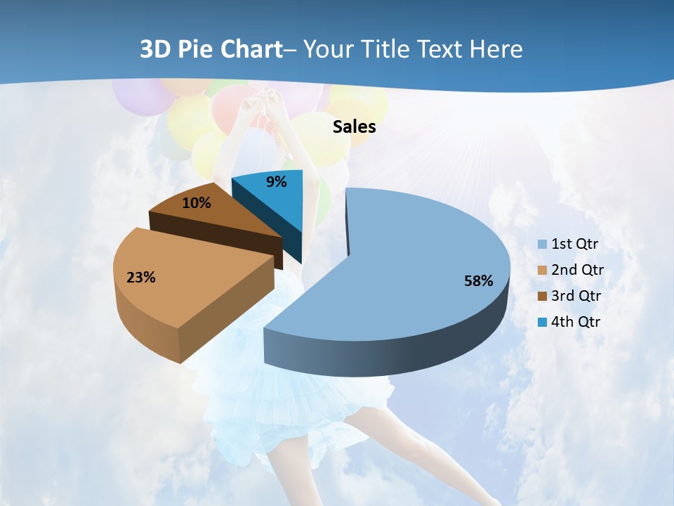 Smile Spring Sky PowerPoint Template
