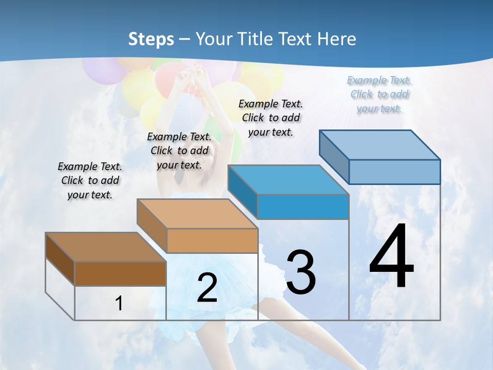 Smile Spring Sky PowerPoint Template