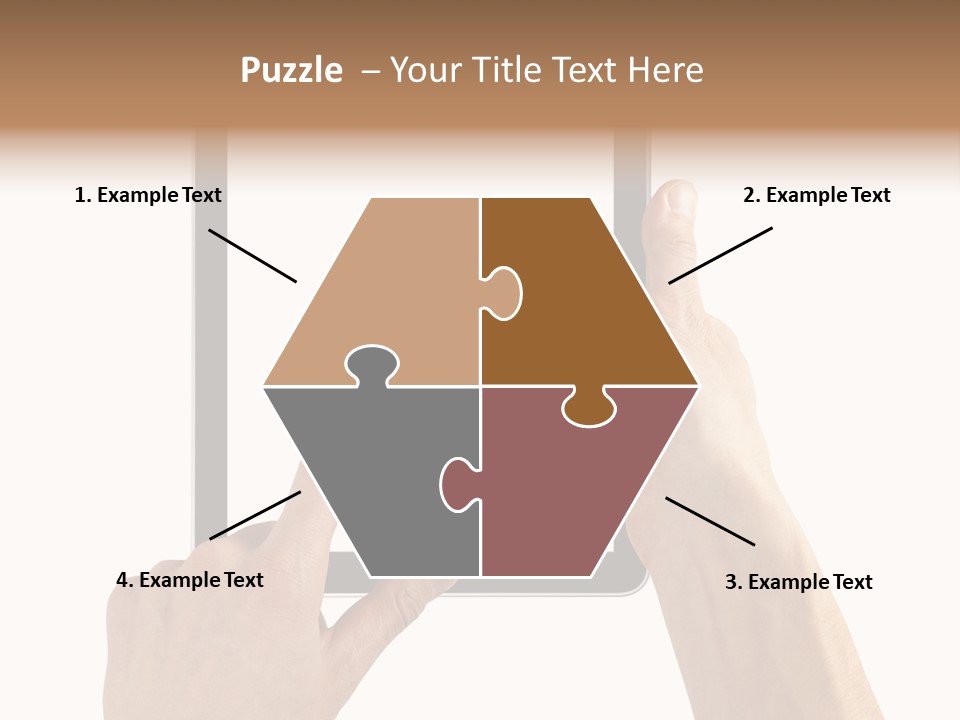 Path Display Single PowerPoint Template