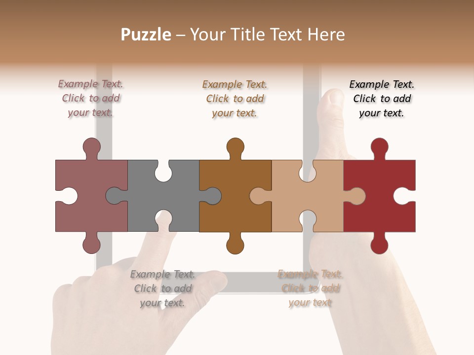 Path Display Single PowerPoint Template