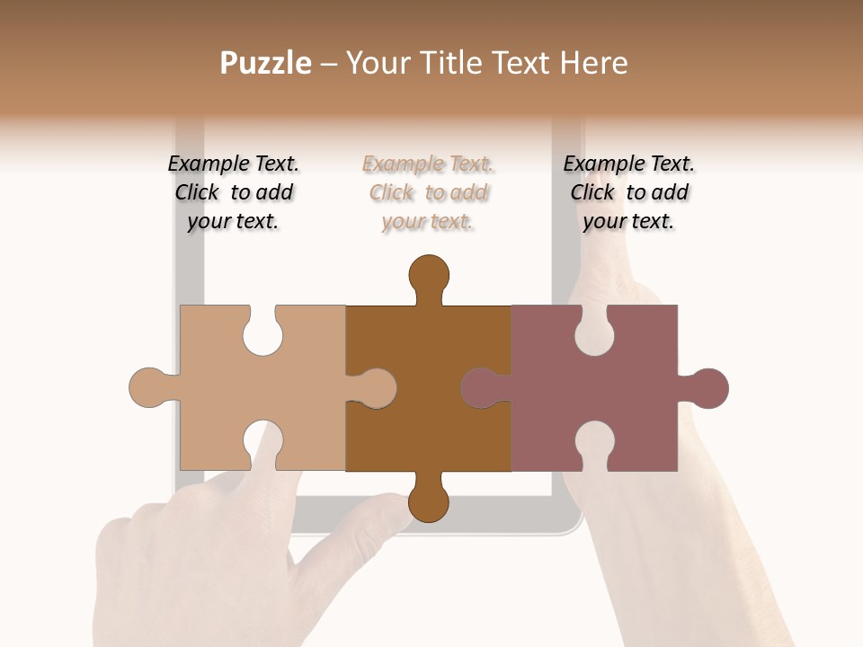 Path Display Single PowerPoint Template