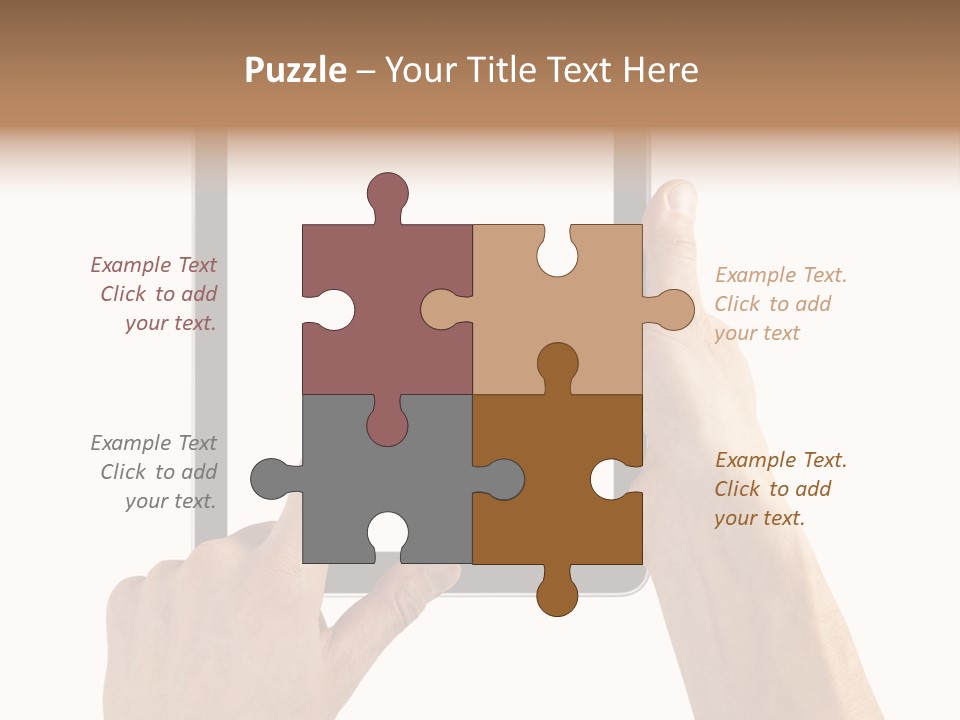 Path Display Single PowerPoint Template