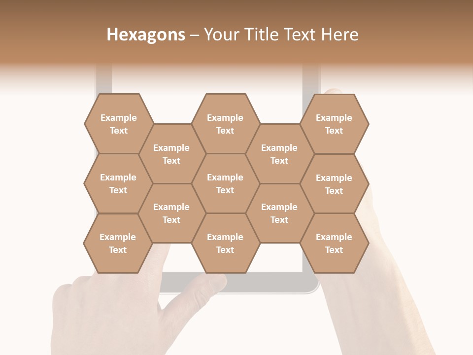 Path Display Single PowerPoint Template