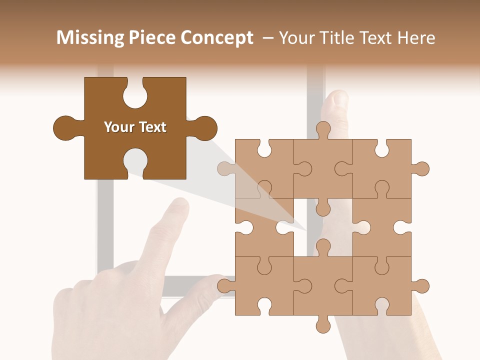 Path Display Single PowerPoint Template