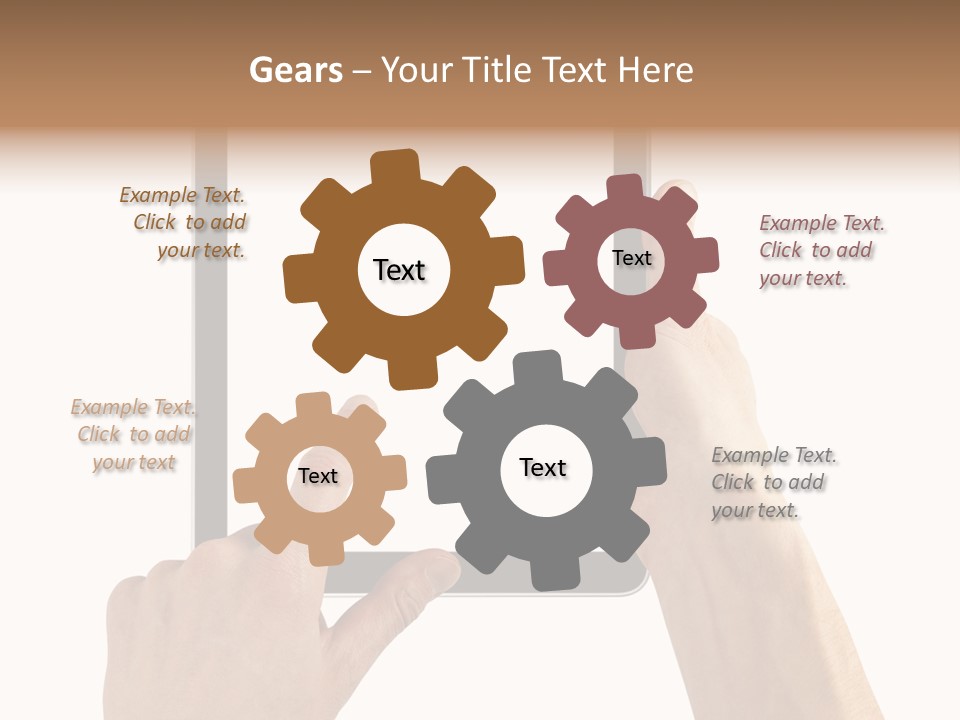 Path Display Single PowerPoint Template