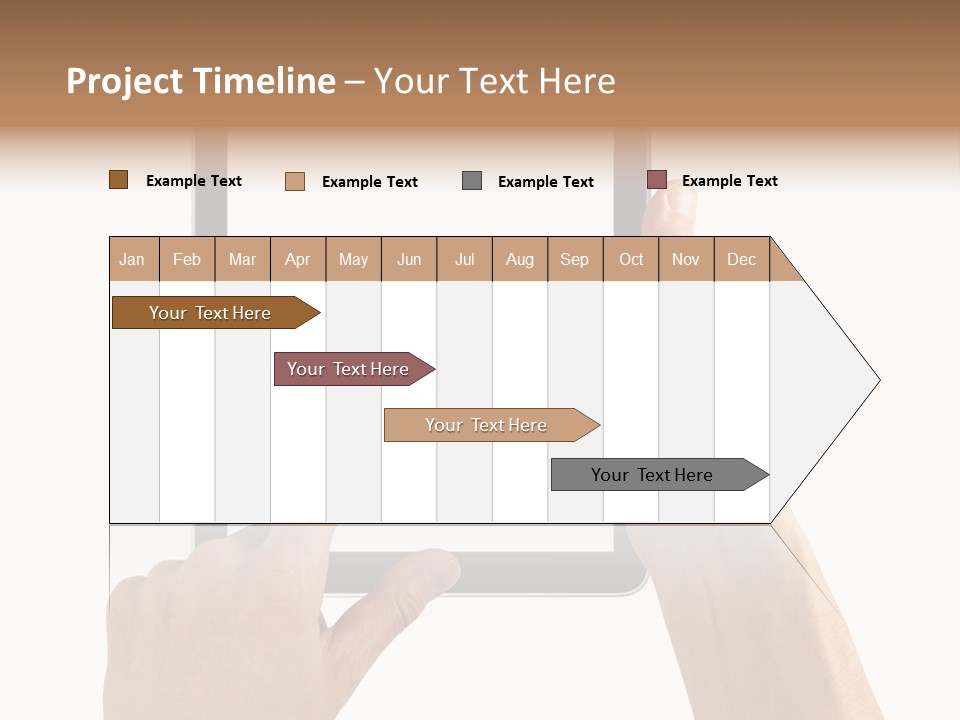 Path Display Single PowerPoint Template