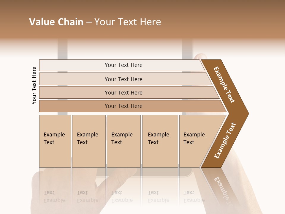 Path Display Single PowerPoint Template