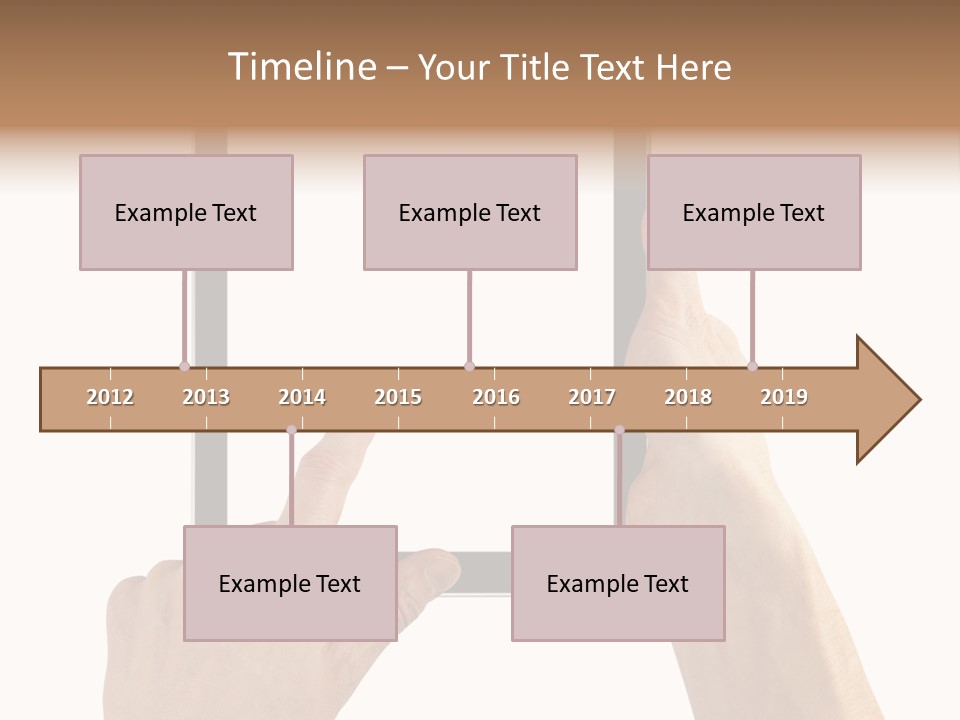 Path Display Single PowerPoint Template