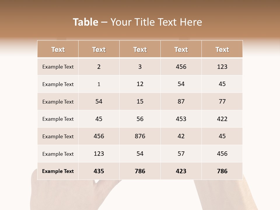 Path Display Single PowerPoint Template