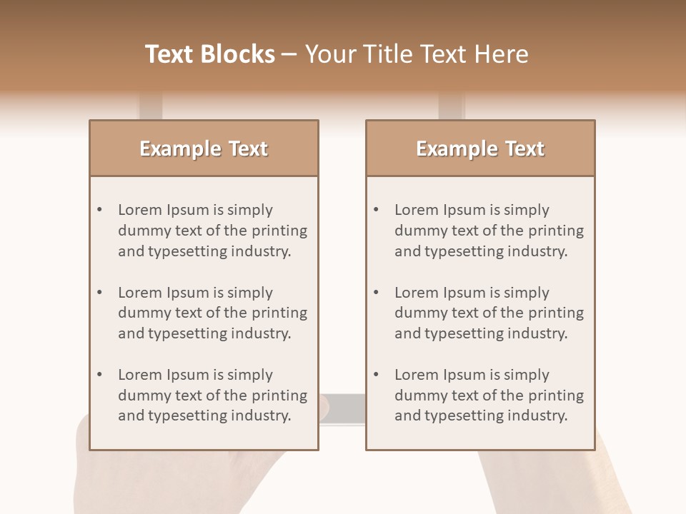 Path Display Single PowerPoint Template