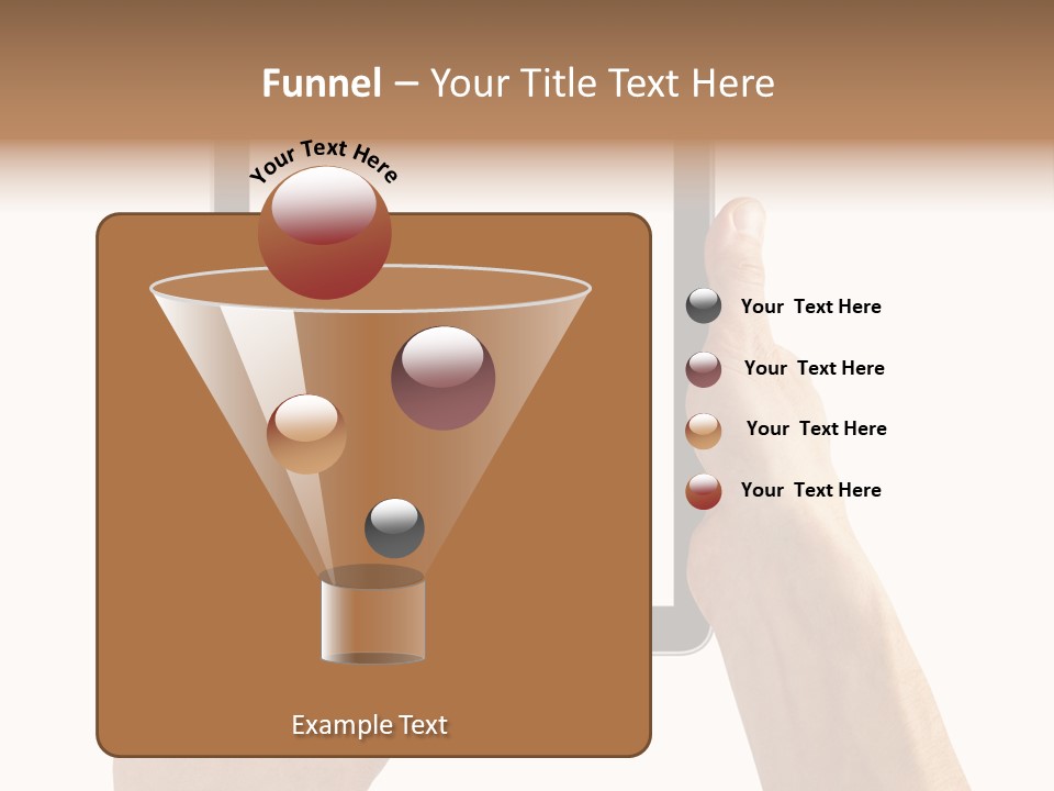 Path Display Single PowerPoint Template