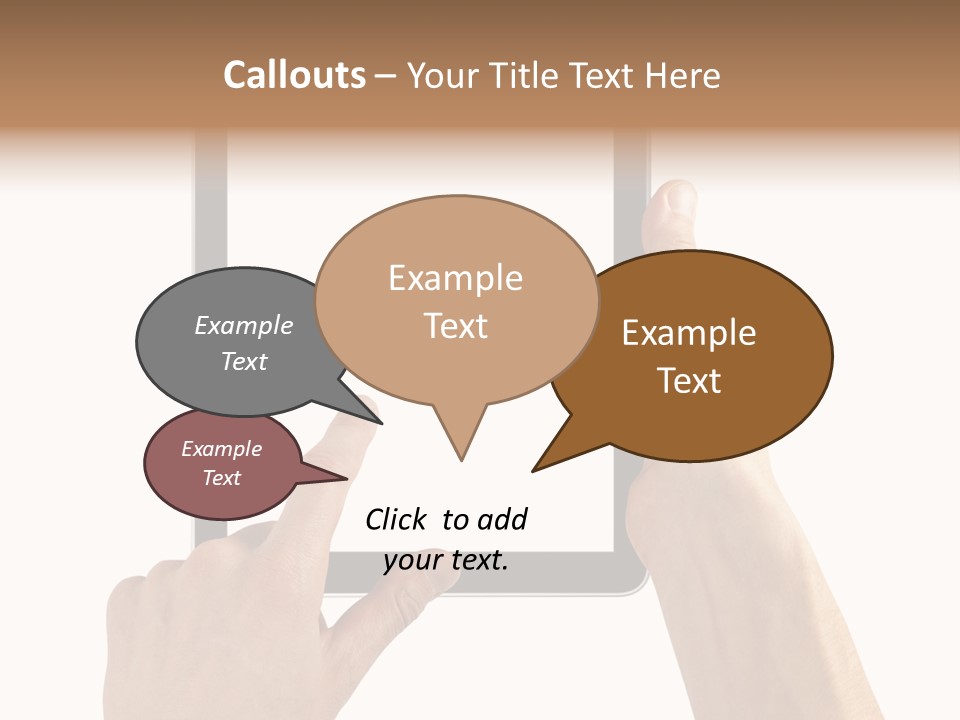 Path Display Single PowerPoint Template