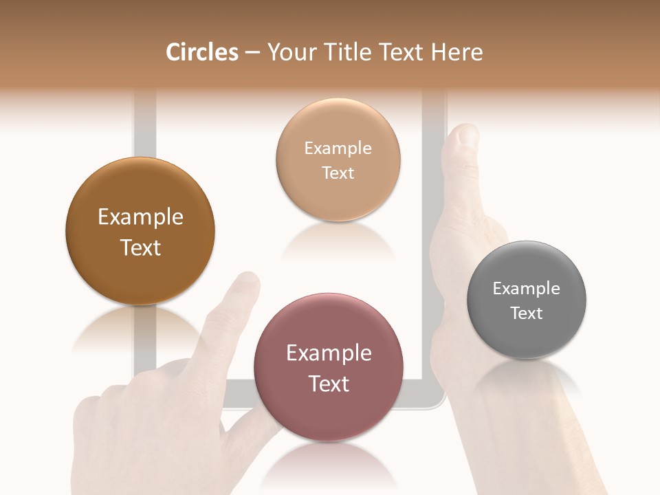 Path Display Single PowerPoint Template