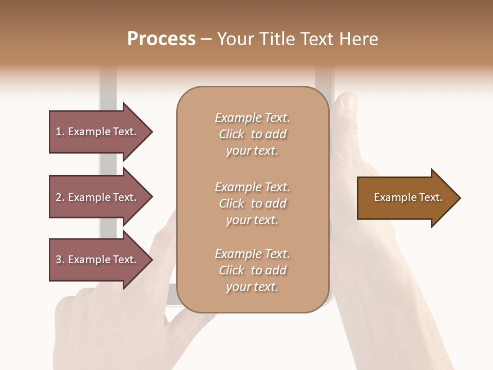 Path Display Single PowerPoint Template