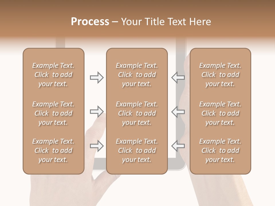 Path Display Single PowerPoint Template