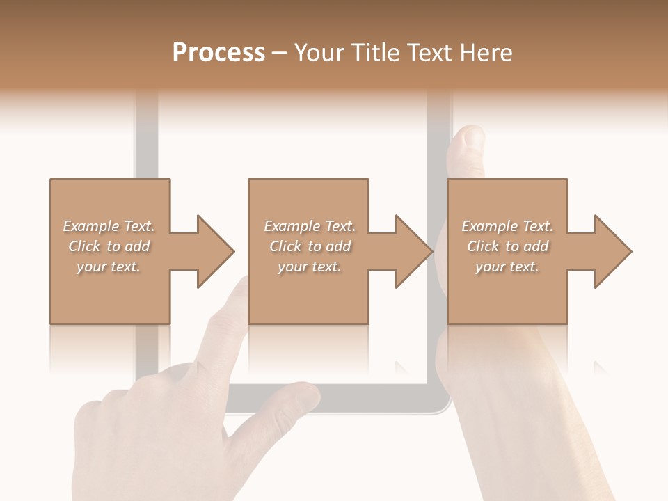 Path Display Single PowerPoint Template