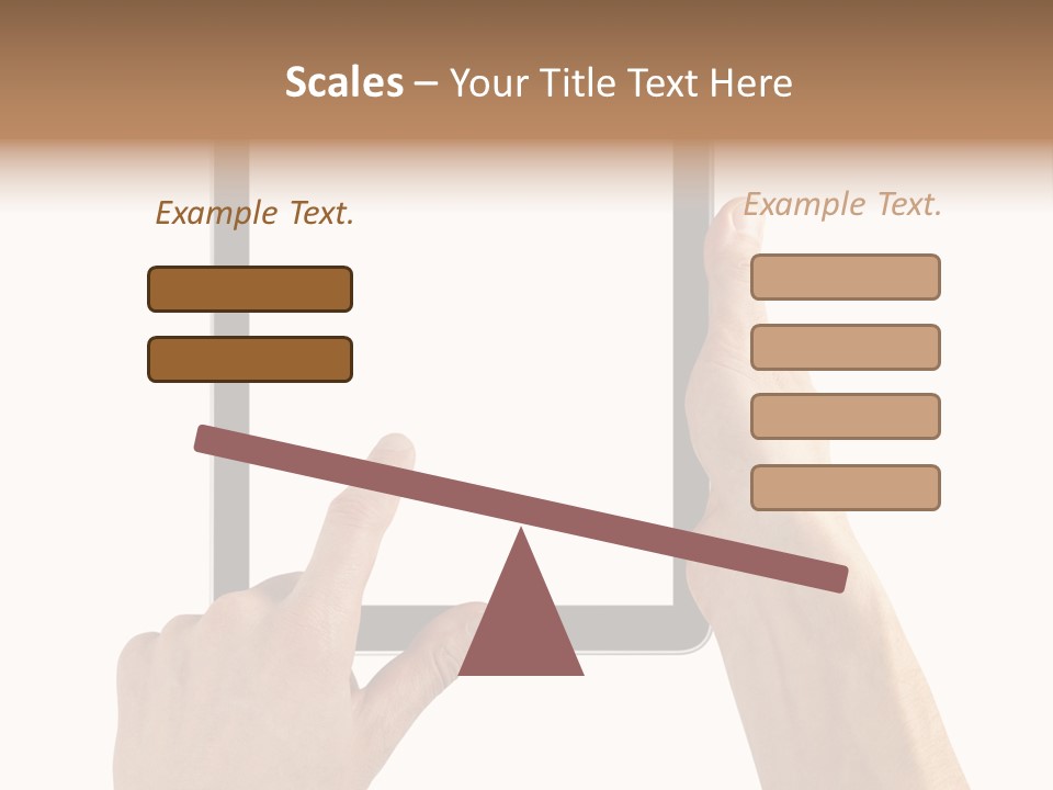Path Display Single PowerPoint Template