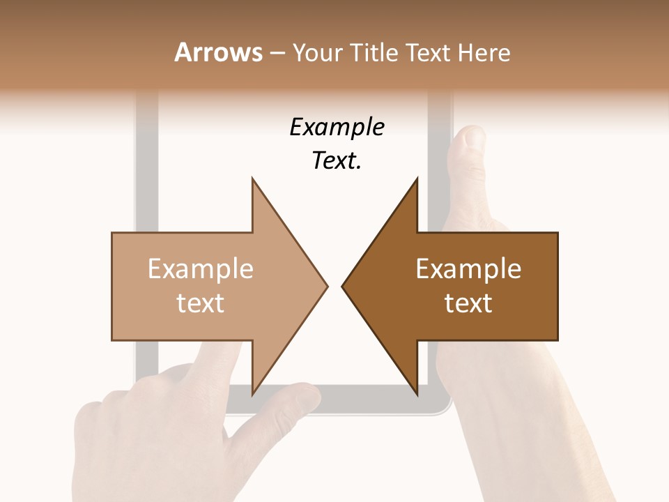 Path Display Single PowerPoint Template