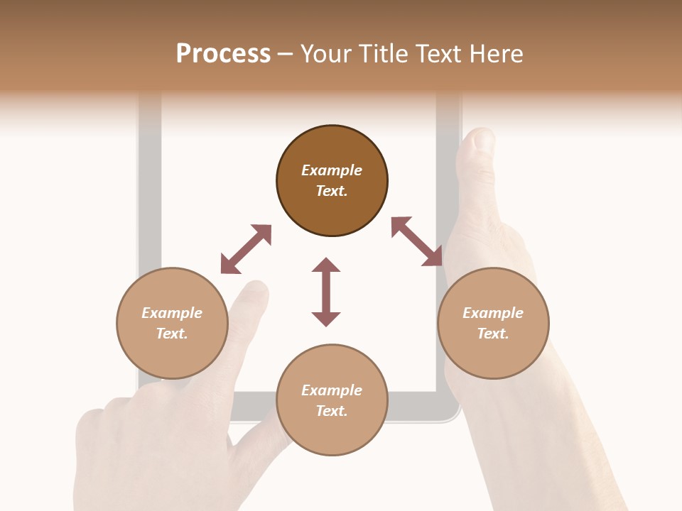 Path Display Single PowerPoint Template