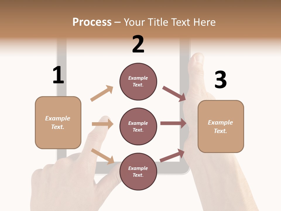 Path Display Single PowerPoint Template