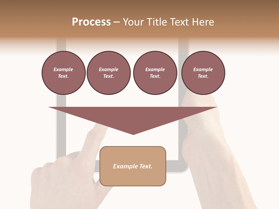 Path Display Single PowerPoint Template