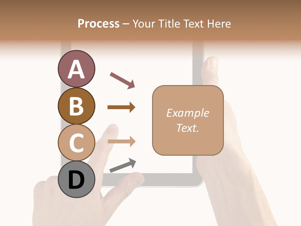 Path Display Single PowerPoint Template