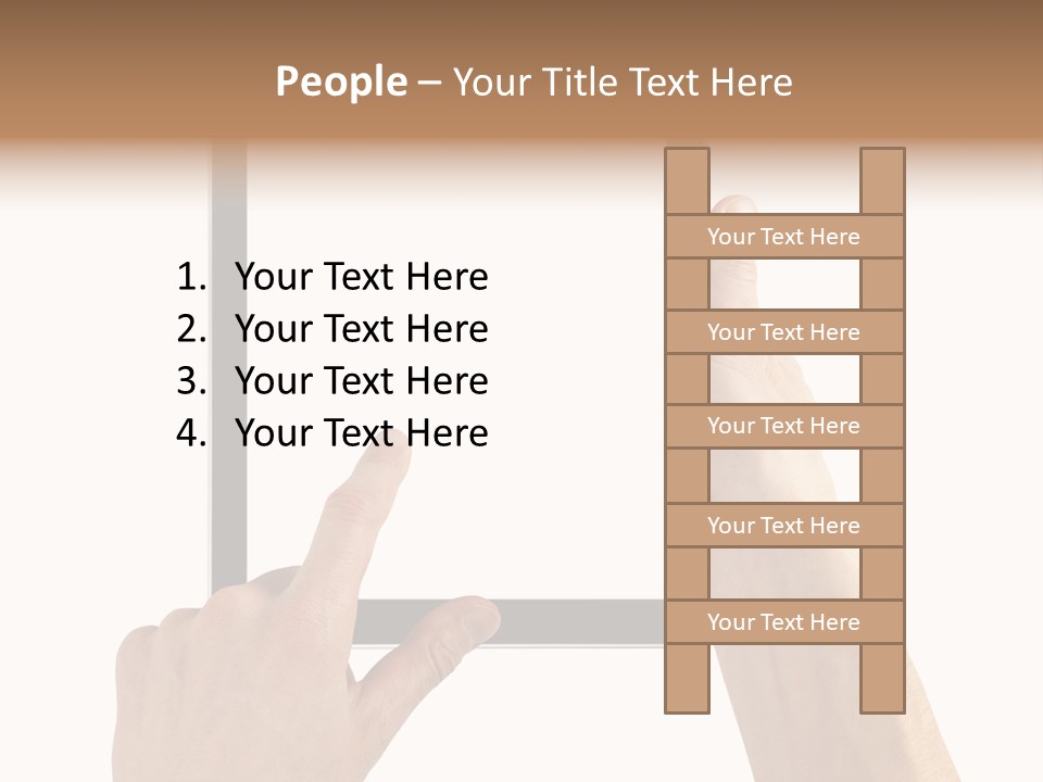 Path Display Single PowerPoint Template