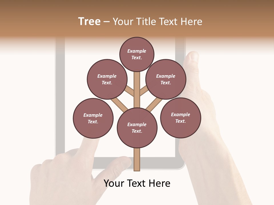 Path Display Single PowerPoint Template