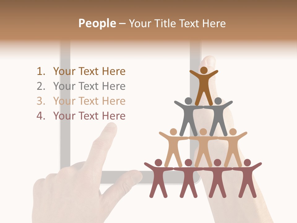 Path Display Single PowerPoint Template