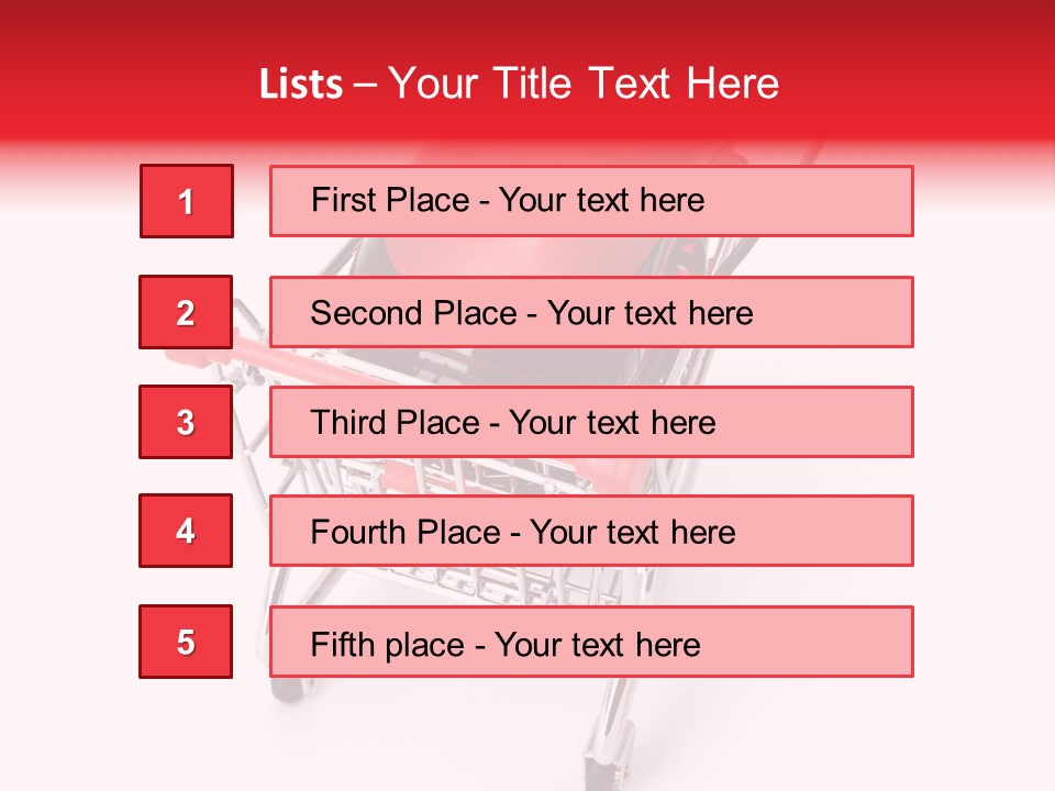 Store Electronic Push PowerPoint Template