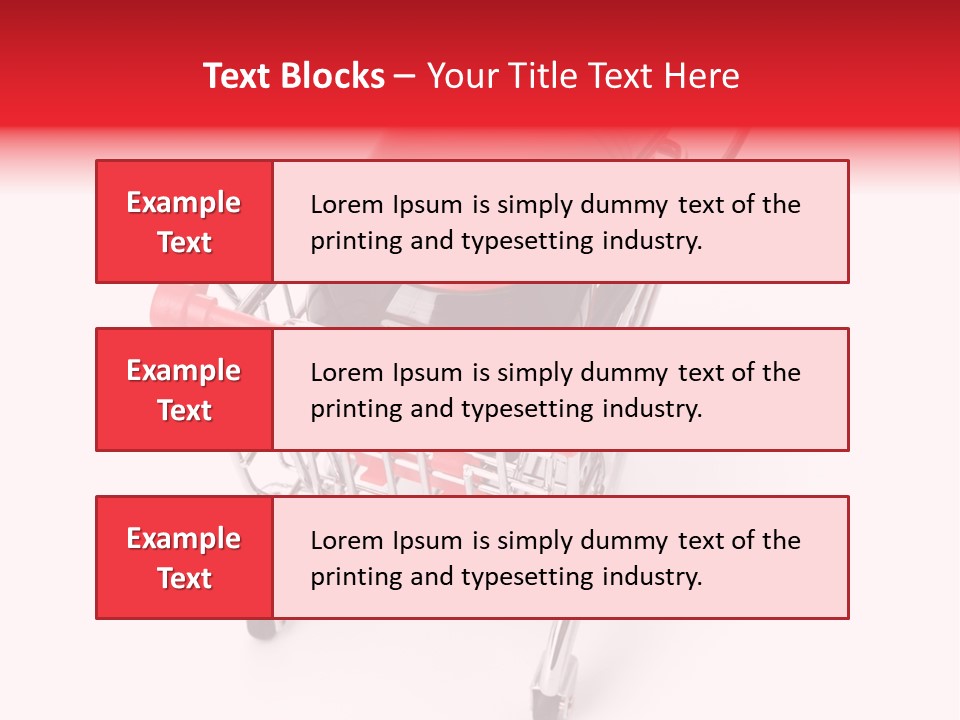 Store Electronic Push PowerPoint Template