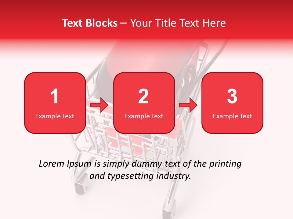 Store Electronic Push PowerPoint Template