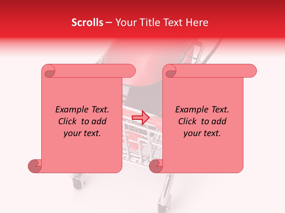 Store Electronic Push PowerPoint Template