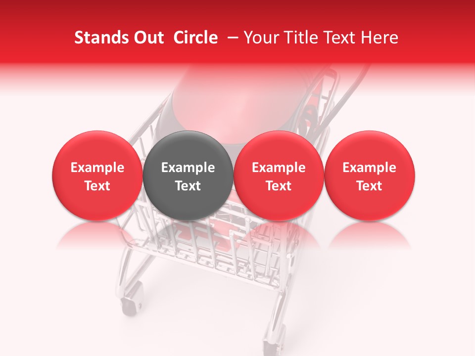 Store Electronic Push PowerPoint Template