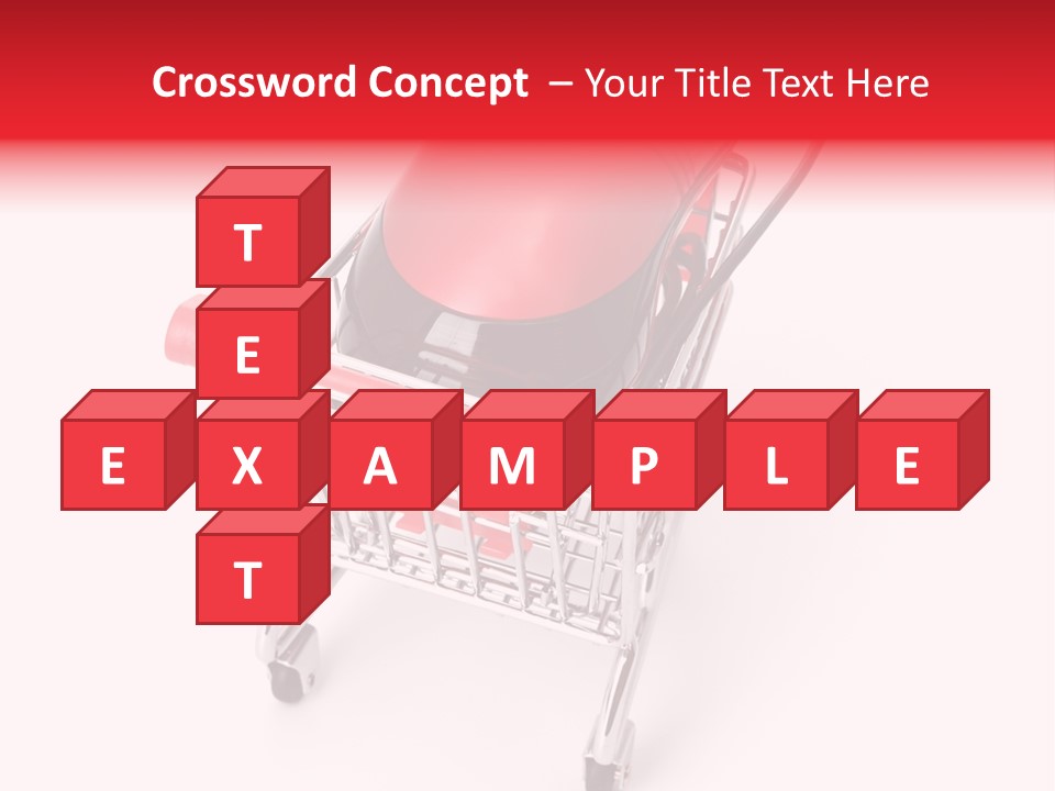 Store Electronic Push PowerPoint Template