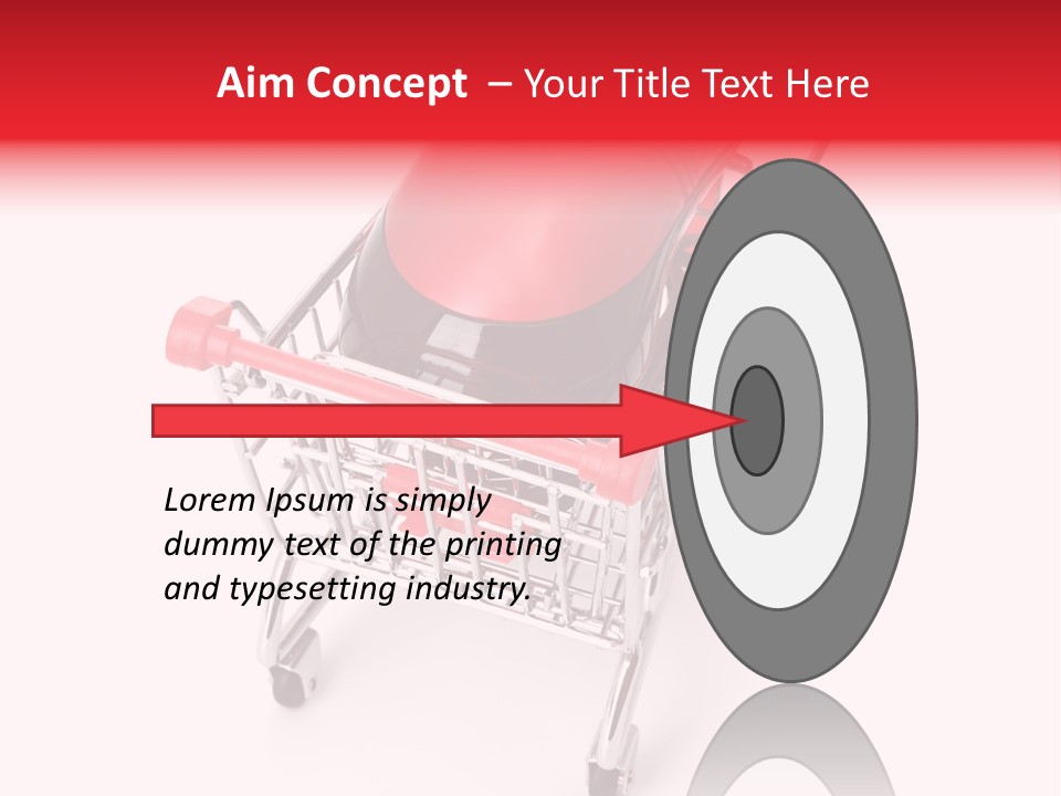 Store Electronic Push PowerPoint Template