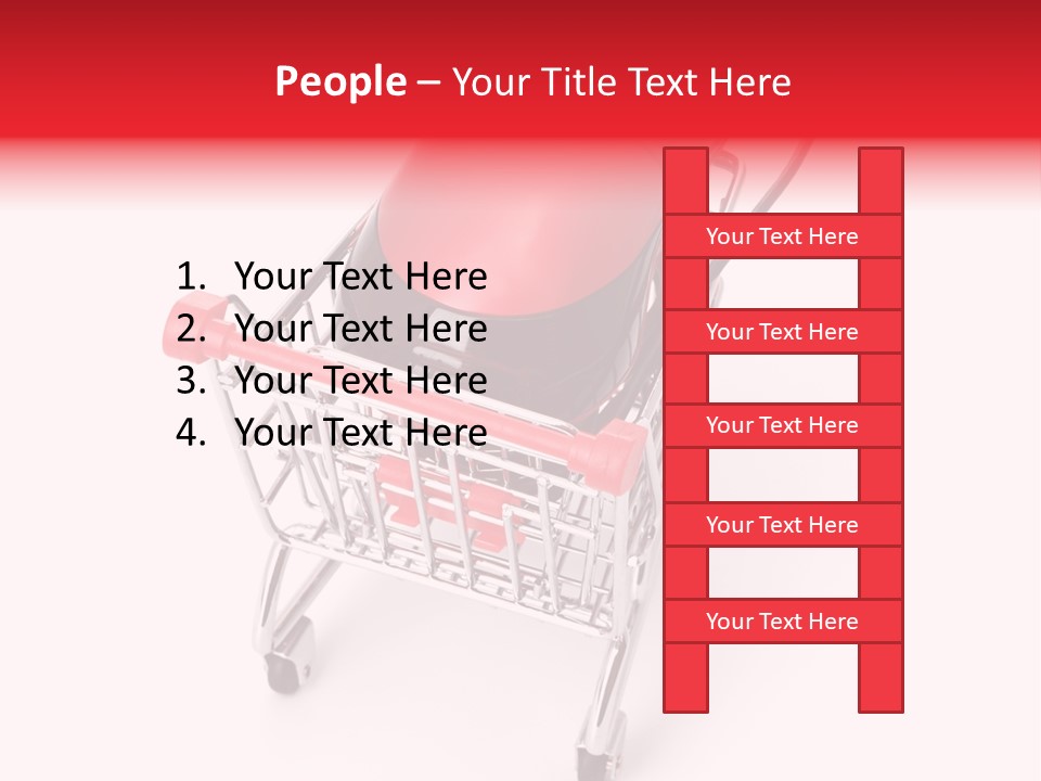 Store Electronic Push PowerPoint Template